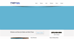 Desktop Screenshot of dallaswindows.com